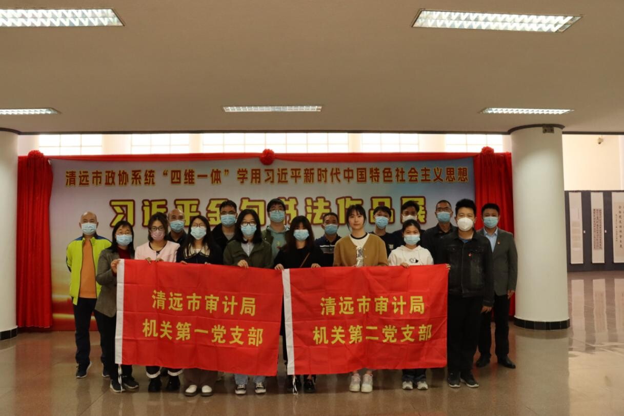 2.清遠(yuǎn)市審計(jì)局組織開展“觀展覽、悟思想、踐行動(dòng)”主題黨日活動(dòng)_2