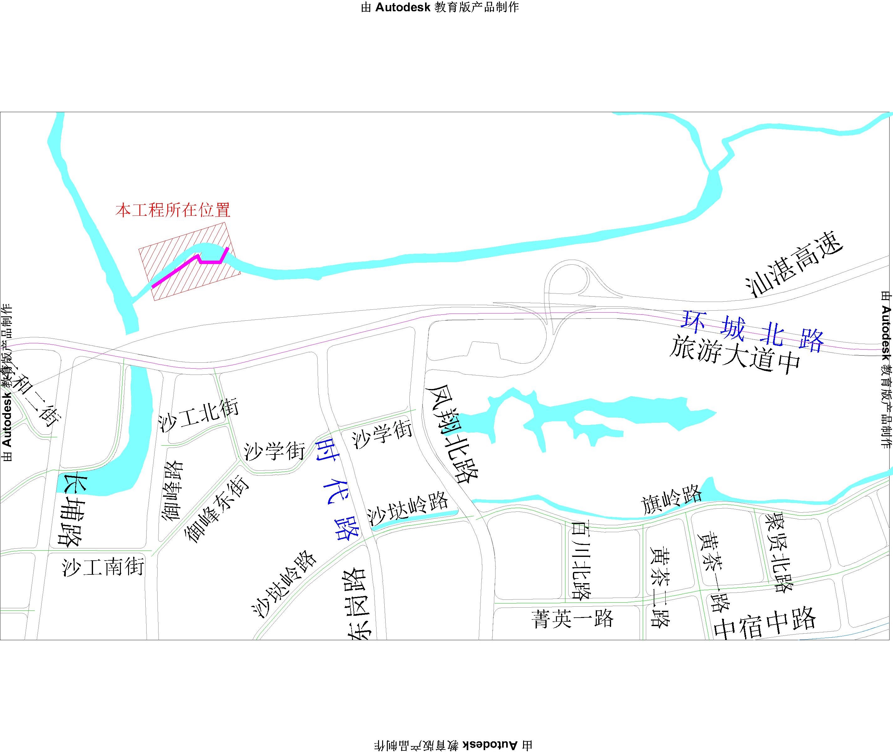 2024.2.2（改到河的南側(cè)）清遠(yuǎn)市恒大御溪谷小區(qū)市政工程報建-布局1.jpg